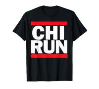 Chi Run Running Club Chicago Runner Marathon Maglietta