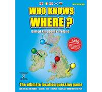 CHI SA DOVE - UK & IRLANDA - MAP FAMILY BOARD GAME OF BRITISH ISLES