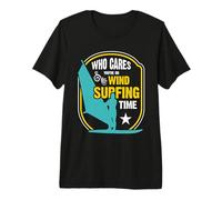 Chi se ne Frega di Windsurf Tempo Sport Acquatici Windsurf Maglietta Premium