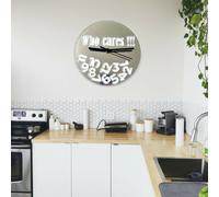 Chi Se Ne Frega Orologi Da Parete A Forma Rotonda - Molte Opzioni Di Colore