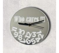 Chi Se Ne Frega Orologio Rotondo Due Colori - Specchio