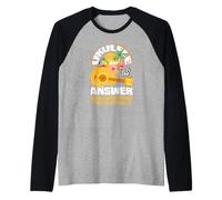 Chi se ne Frega Quale Domanda è l'ukulele è la Risposta Maglia con Maniche Raglan