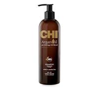 CHI Shampoo all'olio di argan, aiuta a proteggere dai danni e a ripristinare l'umidità, per tutti i tipi di capelli, senza solfati, 340 ml
