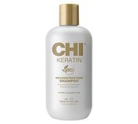 CHI Shampoo ricostruttore alla cheratina, dona capelli più sani, aggiunge lucentezza e aiuta a prevenire rotture future, senza solfati, 340 ml