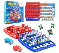 Chi Sono? Indovina Chi Gioco da Tavolo con 96 Cibo Carte Giochi di Società per la Famiglia Classico Gioco di Indovinazione per Famiglie e Feste Regalo per Festa