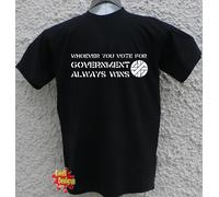 Chi Voi Votazione Per Governo Vittorie Grossolano Punk Rock Anarchy T Shirt