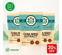 Chia Semi Pillole,500mg Capsule- (17% Omneg 3) -cholesterol & Controllo Del Peso