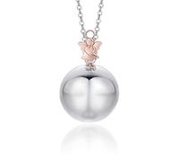 Chiama Angeli Luca Barra con Angelo Richiamo Degli Angeli Collana Gravidanza Regalo Mamma Bola Messicano