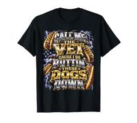 Chiamami Il Veterinario perché metto Questi Cani Giù Bootleg Maglietta