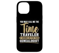 Chiamami il viaggiatore del tempo Suona meglio del genealogista Custodia per iPhone 14