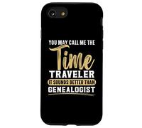 Chiamami il viaggiatore del tempo Suona meglio del genealogista Custodia per iPhone SE (2020) / 7 / 8