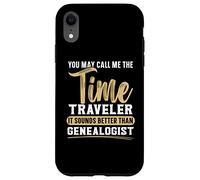 Chiamami il viaggiatore del tempo Suona meglio del genealogista Custodia per iPhone XR