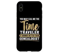 Chiamami il viaggiatore del tempo Suona meglio del genealogista Custodia per iPhone XS Max