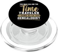 Chiamami il viaggiatore del tempo Suona meglio del genealogista PopSockets PopGrip per MagSafe