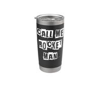 Chiamami Rocket Man Bicchiere termico in acciaio inox doppia parete