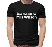 Chiamata Me Mrs Wilson T-Shirt - Kaiser - Cantante - Fascia - Musica - Regalo