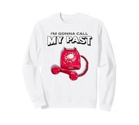 Chiamerò Il Mio Passato (Retro Phone Graphic) Felpa