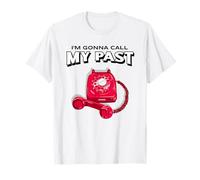 Chiamerò Il Mio Passato (Retro Phone Graphic) Maglietta