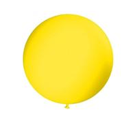 Chianese 1pz Palloncino Professionale 50 cm Pastello Giallo | Palloncini Compleanno, Matrimonio e Feste | Lattice Alta Qualità Palloncini Tondi Ad Elio o Aria | Set Balloons