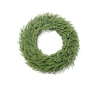 Chianese Corona Natalizia Brigitte Full PE 70 cm | Ghirlanda di Natale con 500 Rami | Realizzata in Polietilene 100% per Un Effetto Realistico | Decorazione Natalizia per Porta e Cammino