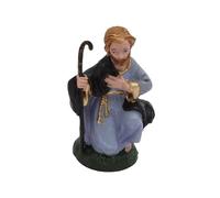 Chianese Set 24 statuine San Giuseppe 10 cm in plastica tipo economico - Figure religiose per presepe tradizionale, ideali per sacre rappresentazioni natalizie o collezioni