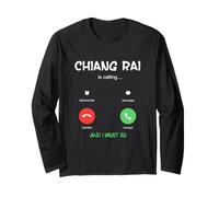 Chiang Rai Sta chiamando e Devo Andare in Thailandia in Viaggio Maglia a Manica
