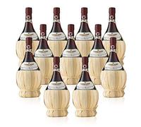 Chianti Classico DOCG Castelgreve Castelli del Grevepesa Castelgreve Vino Rosso italiano (12 fiaschi cl. 50)