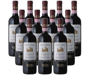 Chianti Colli Fiorentini DOCG Il Cortile Castello di Poppiano cl.75 12 bottiglie
