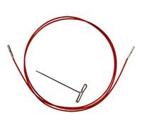 ChiaoGoo - Cable rojo giratorio (mini de 13 cm) - 1 unidad