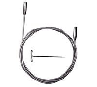 ChiaoGoo Cavo SWIV360 Argento per Ferri Circolari Intercambiabili Misura Large 20 cm 1 unità