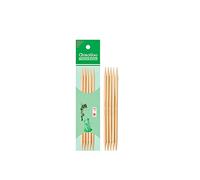 ChiaoGoo Double-point. needle bamboo 15cm 6.00mm ntrl - 1pc