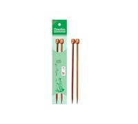 ChiaoGoo Ferri da Maglia a Punta Singola in Bambù Finitura Patina Lunghezza 33 cm Spessore 2,25 mm 1 unità CG1033-01