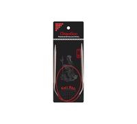 ChiaoGoo Knit RED circular needle 60cm 4.50mm - 1pc