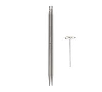 ChiaoGoo Needle with Interchangeable Tip, Acciaio Inossidabile, Silver, One Size