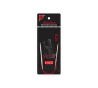 Chiaogoo RED Lace Ferri Circolari Acciaio Inossidabile 40 cm 4,50 mm
