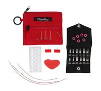 ChiaoGoo Twist Shorties Stainless Steel Interchangeable Set, 2-inch And 3-inch (5 And 8cm) Mini (7230-M)