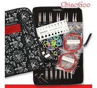 ChiaoGoo Twist Red Pizzo Nadelset Complete Intercambiabili Mezzopunto 10 CM
