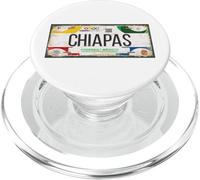 Chiapas, Mexico License Plates Chiapas México PopSockets PopGrip per MagSafe