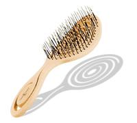 Chiara Ambra Spazzola Districante per Capelli - Spazzola a Spirale per Donna e Uomo - Spazzola Scioglinodi per Capelli Ricci Lisci e Bagnati - Ergonomica e Delicata - Vaniglia