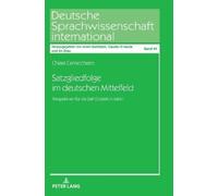 Chiara Cernicchiaro Satzgliedfolge im deutschen Mittelfeld (Copertina rigida)