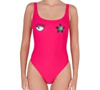 Chiara Ferragni Backless Con Pattern Eye-star Viola Donna