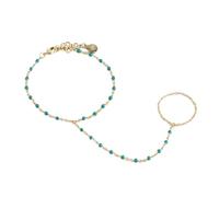CHIARA FERRAGNI Bracciale Donna in Acciaio, Smalto, Collezione TURQUOISE, Baciamano, Turchese - J19AYT09