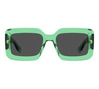 Chiara Ferragni Cf 7022/s Occhiali Da Sole Donna Verde Squadrato Grigio 53mm