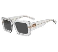 Chiara Ferragni Donna Chiara Ferragni CF 7022/S MXV/IR Occhiali da sole Plastica Argento Glitter Grigio Squadrata