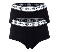 CHIARA FERRAGNI Donne Brief 2 Pezzi - Slip, Cotone Stretch, Logobund, Uni