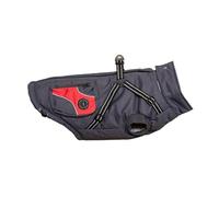 CHIARA Liam - Giacca invernale con imbracatura CHJ-2330GY-XL-CHIARA per cani, taglia XL, in poliestere, impermeabile, di alta qualità, colore: Grigio