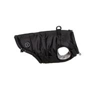 CHIARA MAD CHJ-2333BK - Giacca invernale trapuntata M-CHIARA, giacca (taglia: M, materiale: poliestere, pelliccia sintetica, moda cani, chiusura lampo sul dorso), colore nero