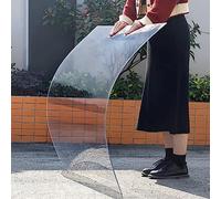 Chiari strati del tetto del policarbonato per il baldacchino all'aperto, il posto auto coperto e la struttura fredda, il pannello di plastica impermeabile e durevole del tetto