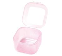 Chiaro Chiodi Strumento Scatola di Pulizia Doppio Strato Strumenti Strumento Sterilizzatore Contenitore Forniture Sterilizzatore Per Nail Art Punte di Trapano Pulizia Manicure