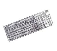 Chiaro ed elegante Keycaps PC Keycaps 132Key per 61/64/68/75/84/87/89/96/98/100/104/108 tastiere meccaniche